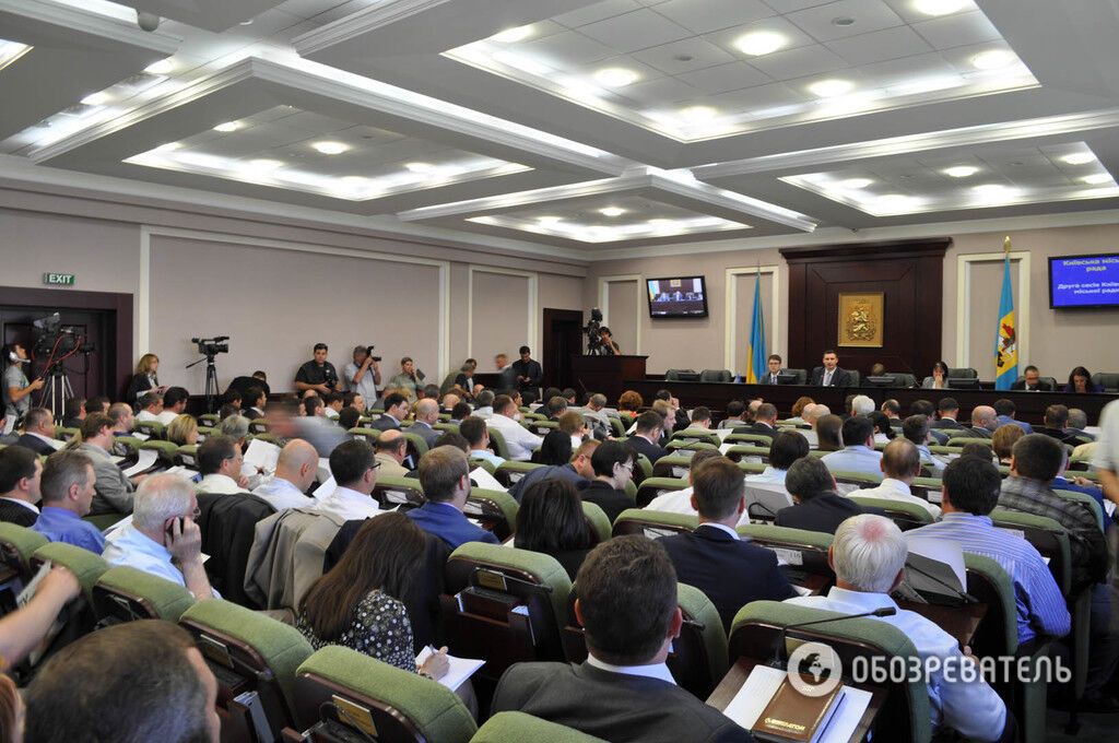 Засідання Київради в обладміністрації