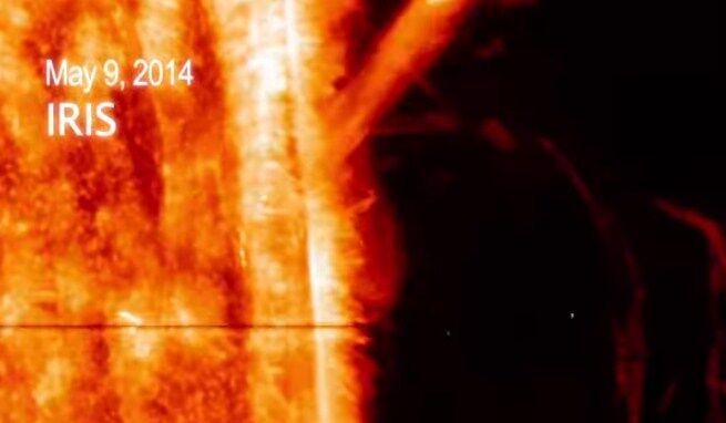 NASA сняло на видео уникальное извержение на Солнце