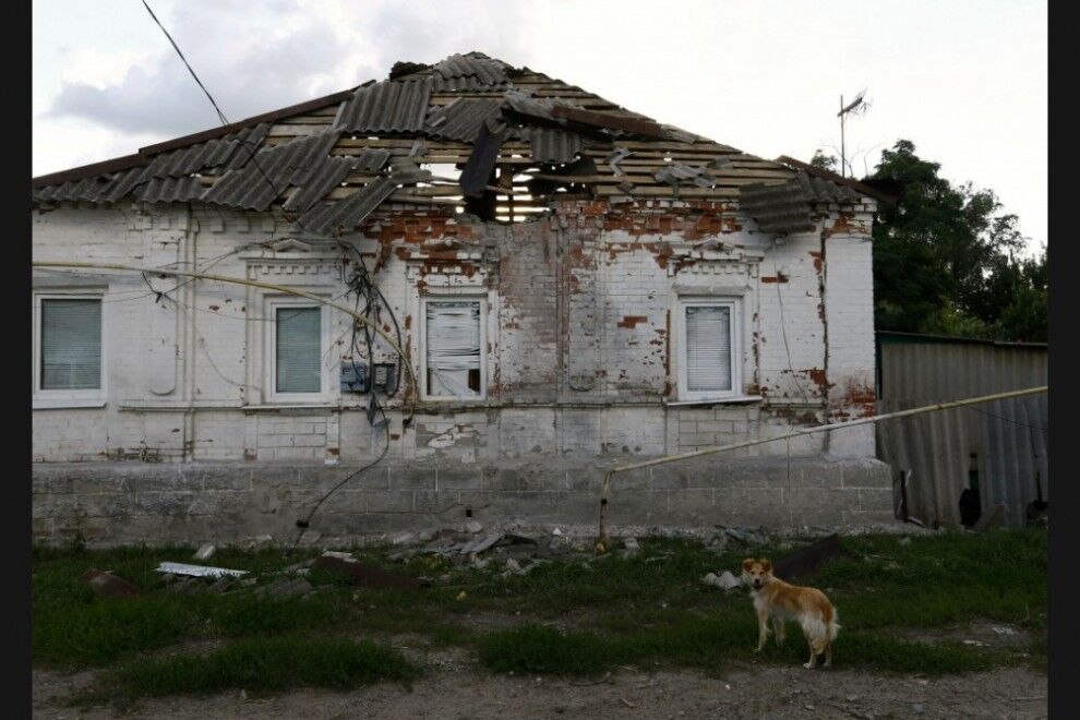 Разрушенный Славянск