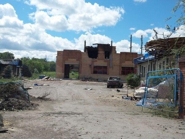 Славянск и Семеновка после боев разрушены до неузнаваемости. Фото- и видеофакт