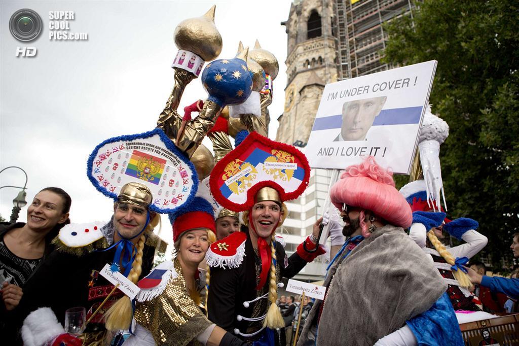 Christopher Street Day 2014. Гей-парад в Берлине 