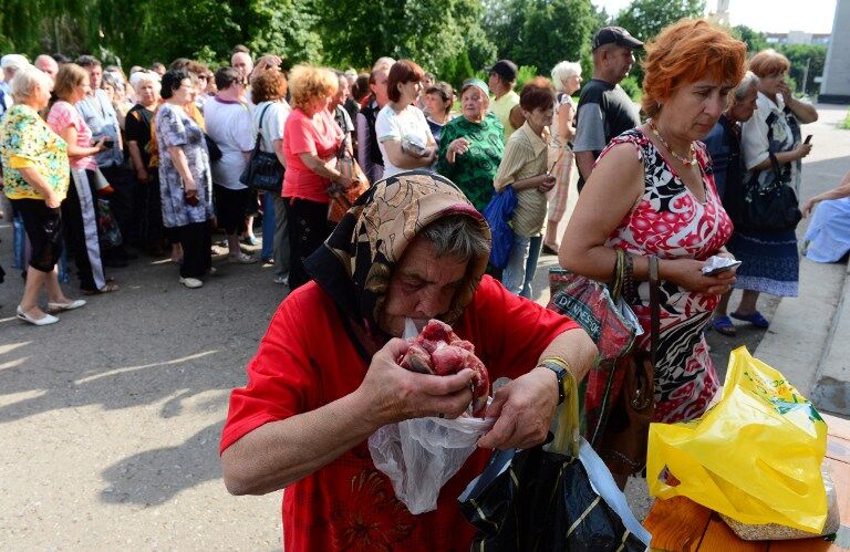 Біженці Донбасу і Криму