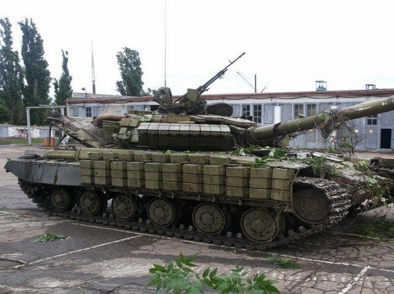 Бойцы АТО захватили у террористов российский танк
