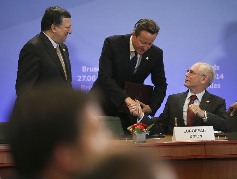 Україна підписала економічну частину Асоціації з ЄС. Фоторепортаж