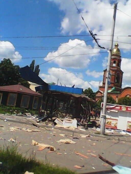 В Славянске террористы обстреляли жилые кварталы: восемь жертв