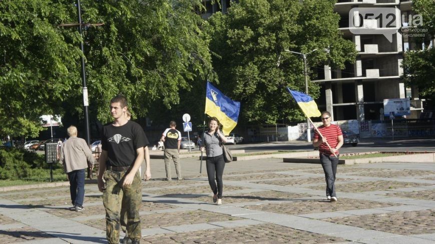 У Миколаєві патріоти зірвали мітинг посібників терористів - ЗМІ