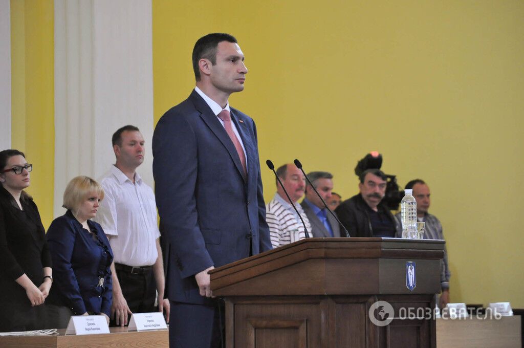 Кличко занял пост мэра Киева
