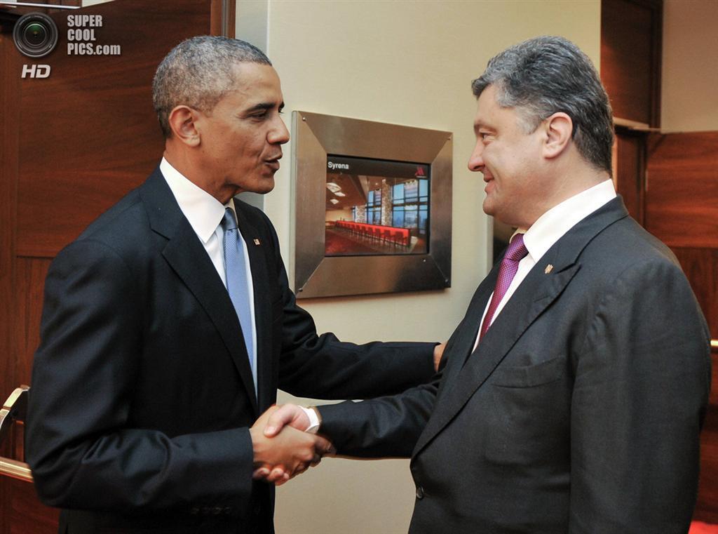 Встреча Петра Порошенко с Бараком Обамой
