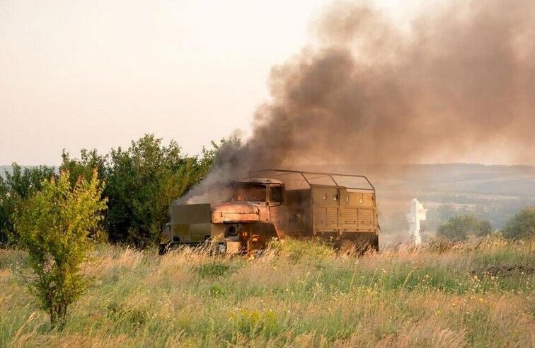 Появились фото и видео пункта пропуска "Мариновка" после длительного боя