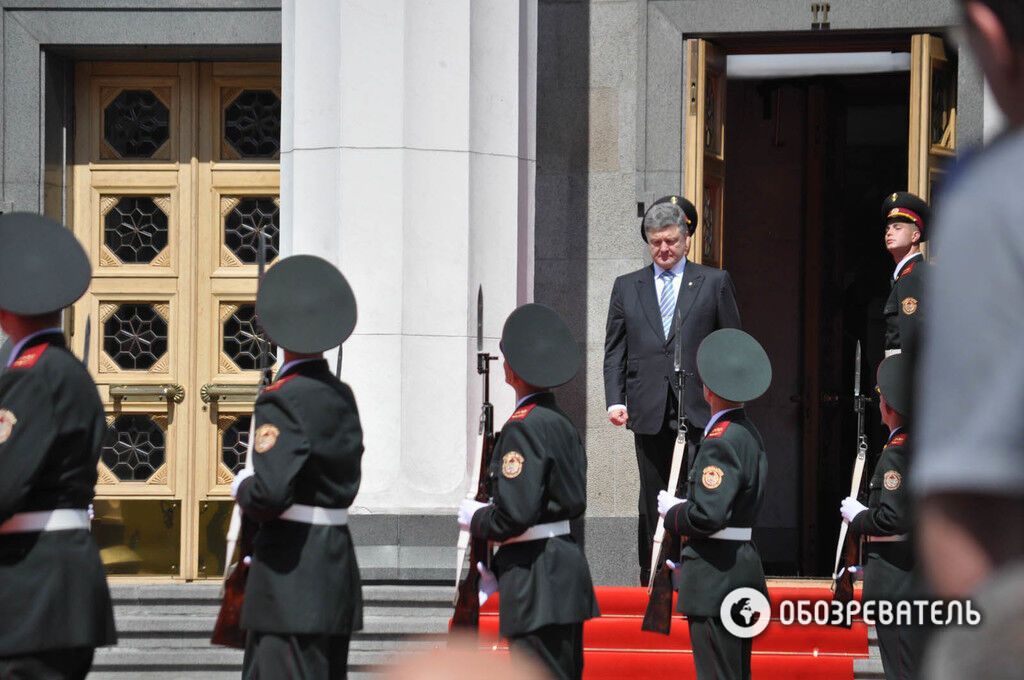 Як проходила інавгурація Порошенко. Фоторепортаж