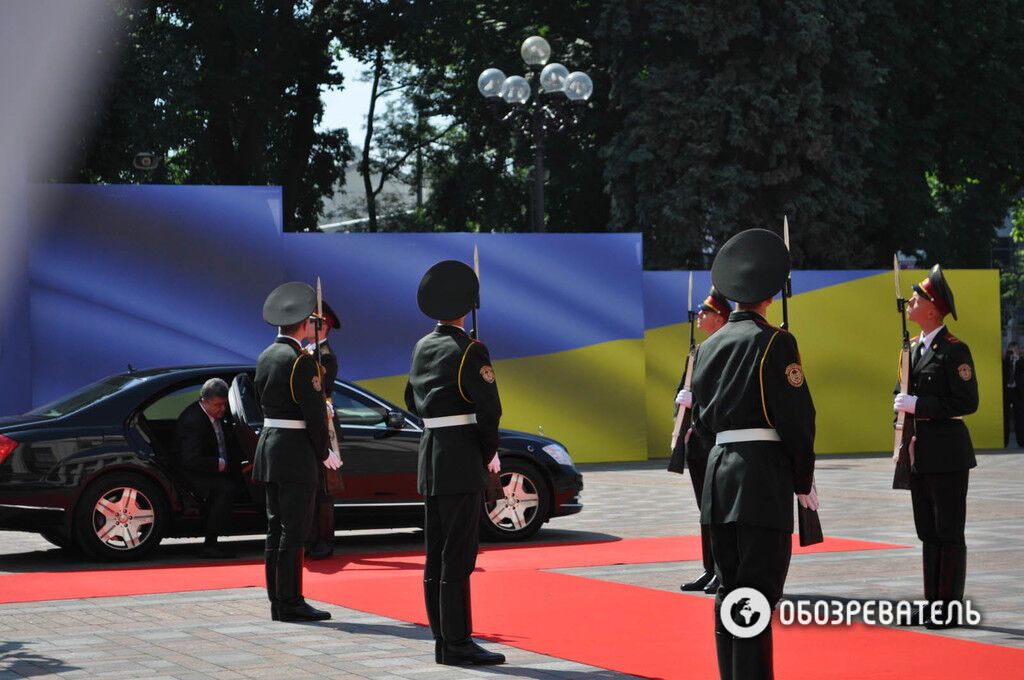 Як проходила інавгурація Порошенко в залі Верховної Ради