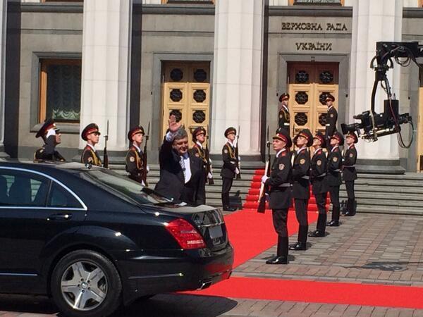  Як проходила інавгурація Порошенко в залі Верховної Ради 
