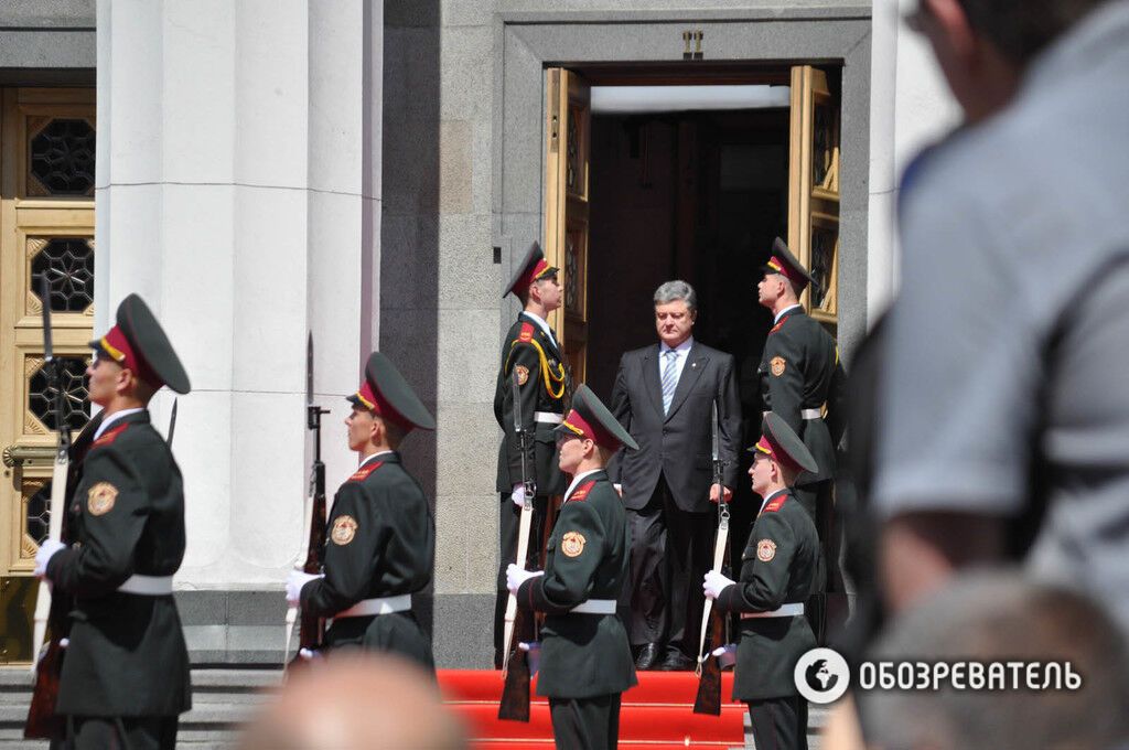 Як проходила інавгурація Порошенко. Фоторепортаж