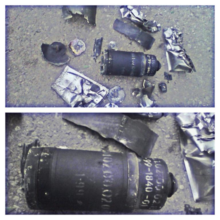 Терористи обстрілювали аеропорт протитанковими ракетами. Фотофакт