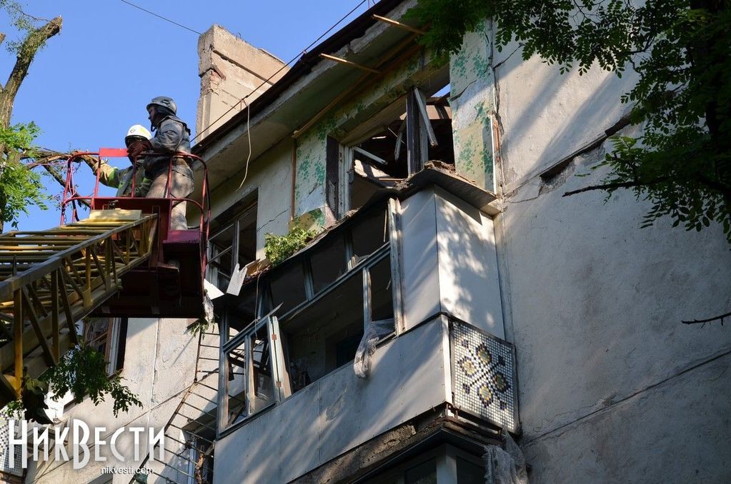 В Николаеве снова прогремел взрыв в многоэтажном доме 