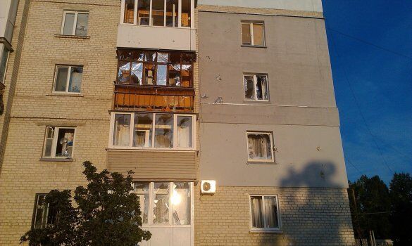 Житлові квартали Сєвєродонецька потрапили під артобстріл