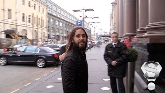 Джаред Лето едва не попал под машину в Москве