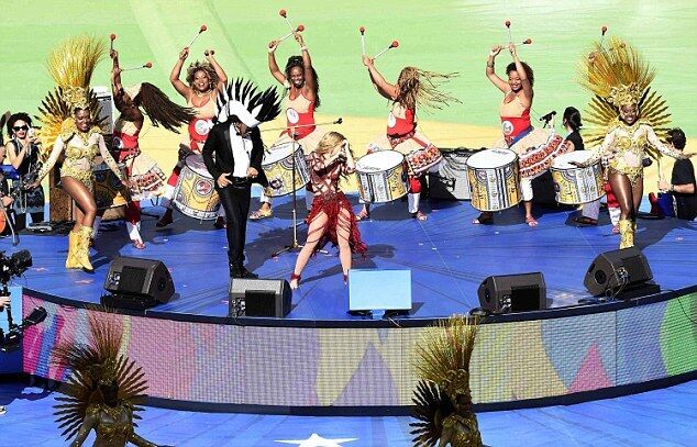 Шакира зажгла на закрытии ЧМ-2014