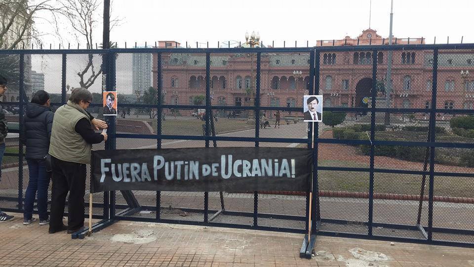 В Аргентині протестували проти агресії Путіна в Україну