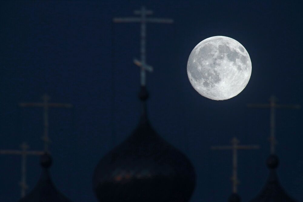 В сети опубликовали лучшие фотографии полной Луны