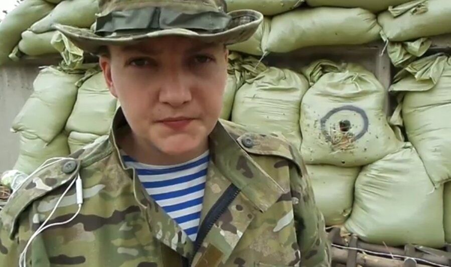 Надежда Савченко, старший лейтенант, пилот бомбардировщика СУ-24М / DR