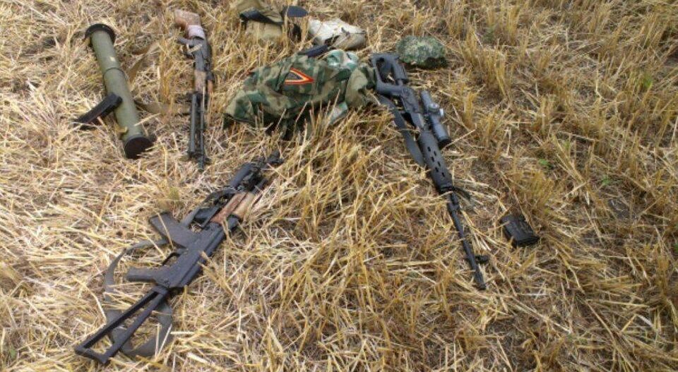 Пограничники нашли огневую точку луганских террористов