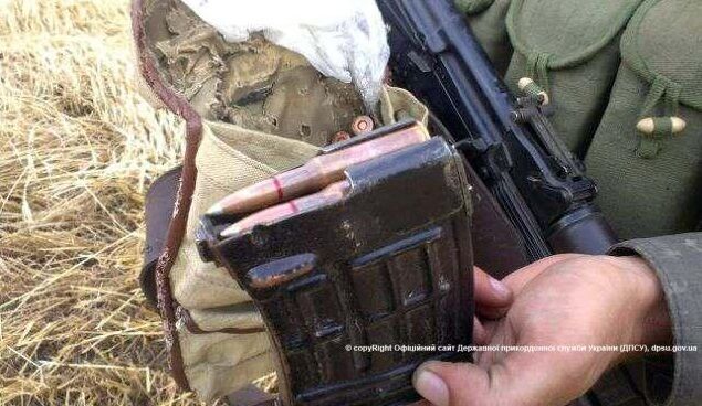 Пограничники нашли огневую точку луганских террористов