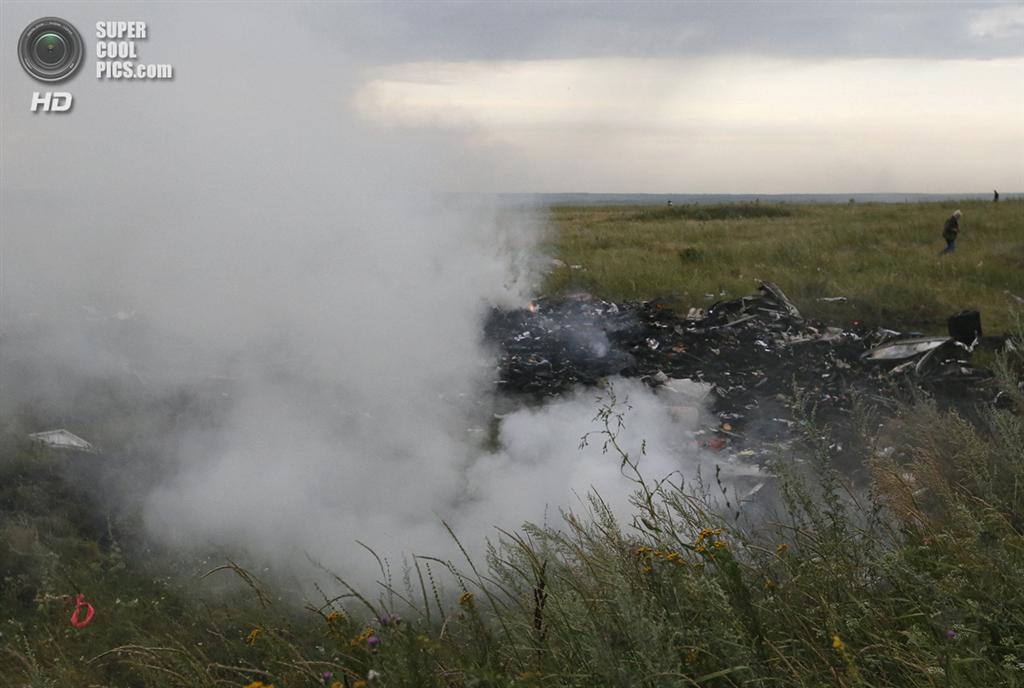 Авиакатастрофа пассажирского самолёта в Донецкой области