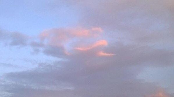 После  авиакатастрофы Boeing-777 в небе на Херсонщине  появился "небесный самолет"