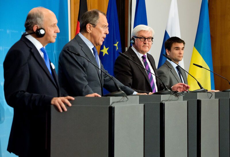 Главы МИД Украины, ФРГ, Франции и РФ согласовали декларацию о перемирии
