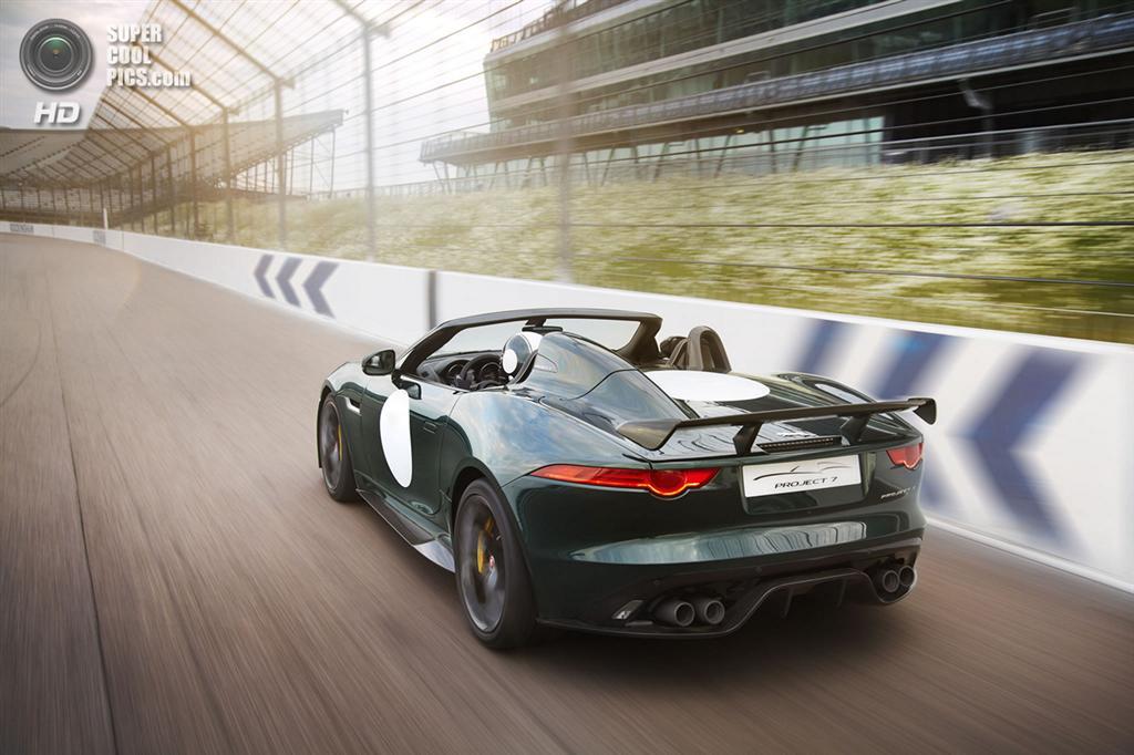 Jaguar F-Type Project 7. (Jaguar Land Rover)