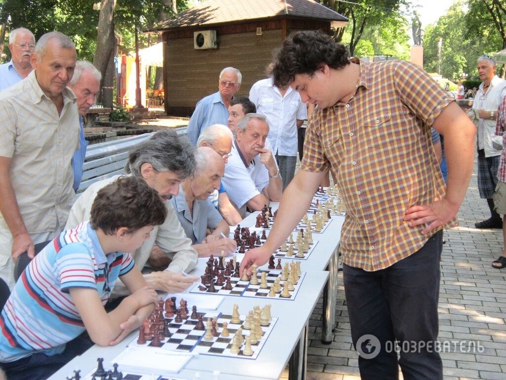 День шахмат в Киеве