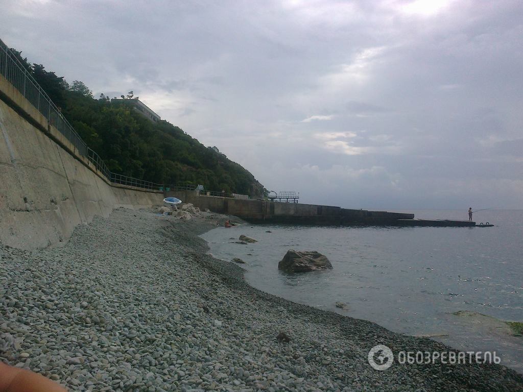 Пляжи Крыма пустуют