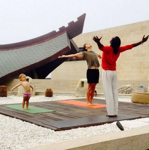 Глюкоза с мужем и детьми наслаждается Италией