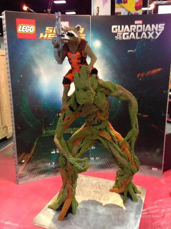 Стражей Галактики слепили из конструктора "Лего"