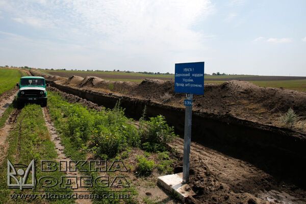 Украину отделят от Приднестровья 450-километровым рвом