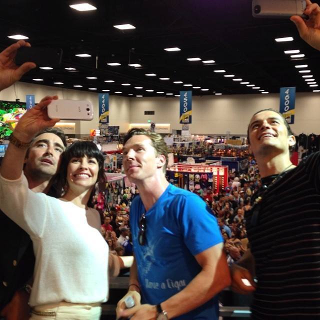 Звезды "Хоббита" на Comic Con в Сан-Диего