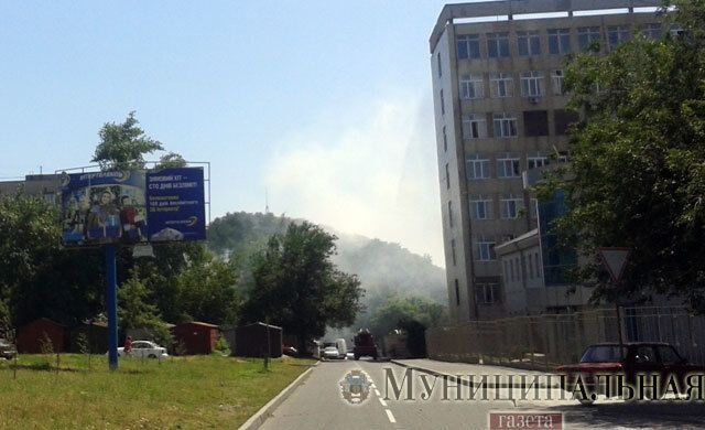 Центр Донецка попал под артобстрел