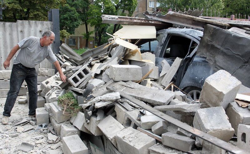 Донецьк після важких боїв. Фоторепортаж