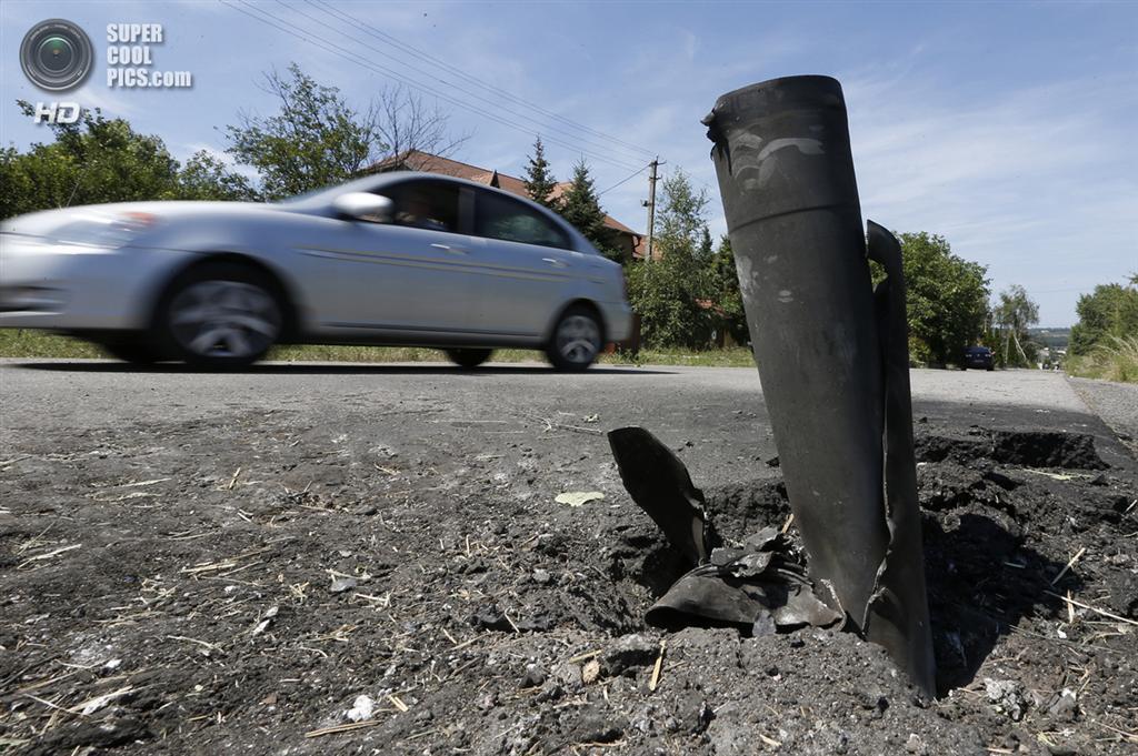 Артобстріл в Донецьку