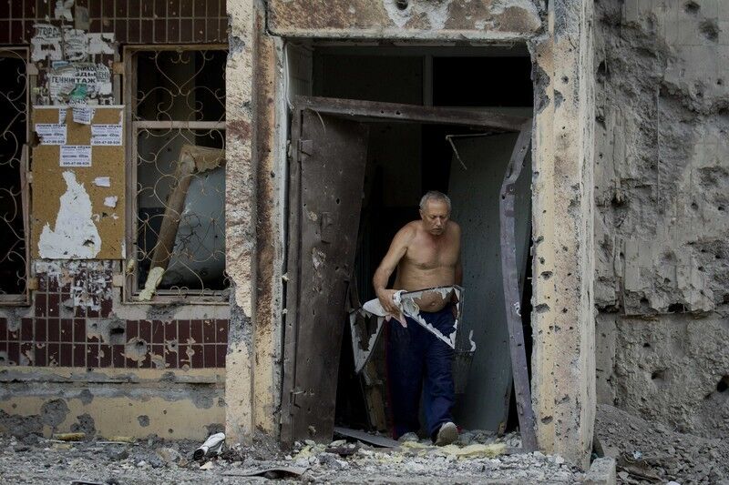 Донецьк після важких боїв. Фоторепортаж