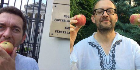 Поляки массово поедают яблоки "назло" Путину