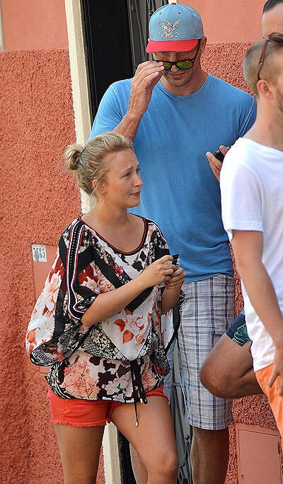 Владимир Кличко и беременная Хайден Панеттьери наслаждаются отдыхом в Италии