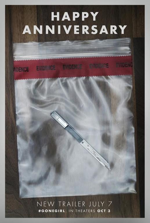 "Исчезнувшая" Дэвида Финчера: постеры-улики