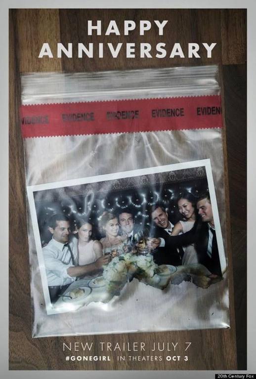 "Исчезнувшая" Дэвида Финчера: постеры-улики