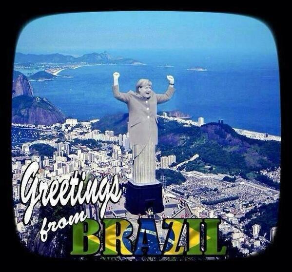 ЧМ-2014. Фотожабы на матч Германия - Бразилия взорвали интернет