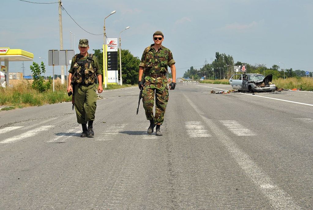 Бойцы АТО ликвидировали авто с российскими наемниками