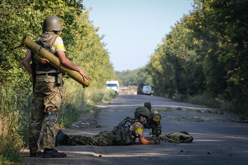 Бои под Иловайском. Фоторепортаж