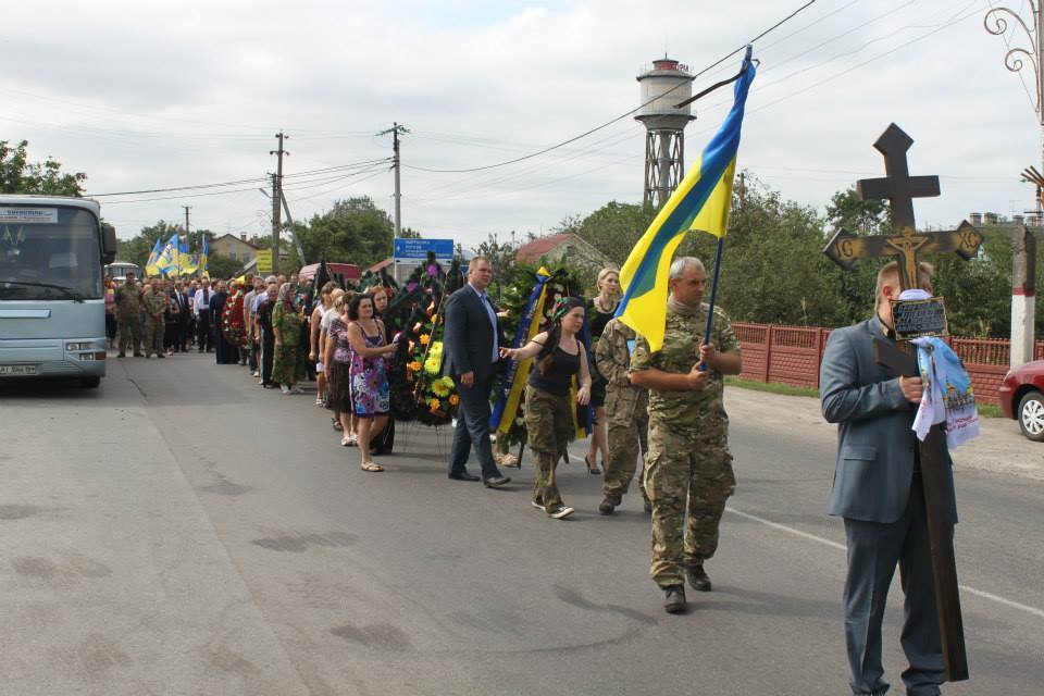 В Борисполі проводили в останню путь чоловіка Тетяни Чорновол