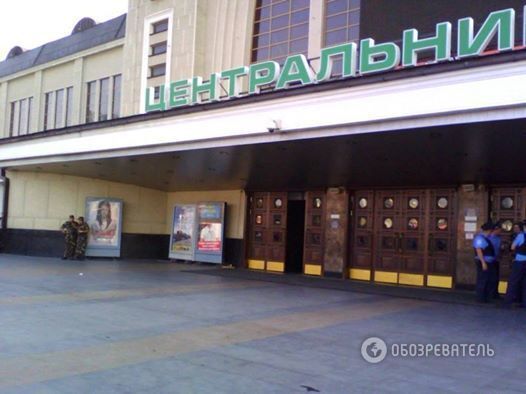 В Киеве опять "заминировали" ж/д вокзал